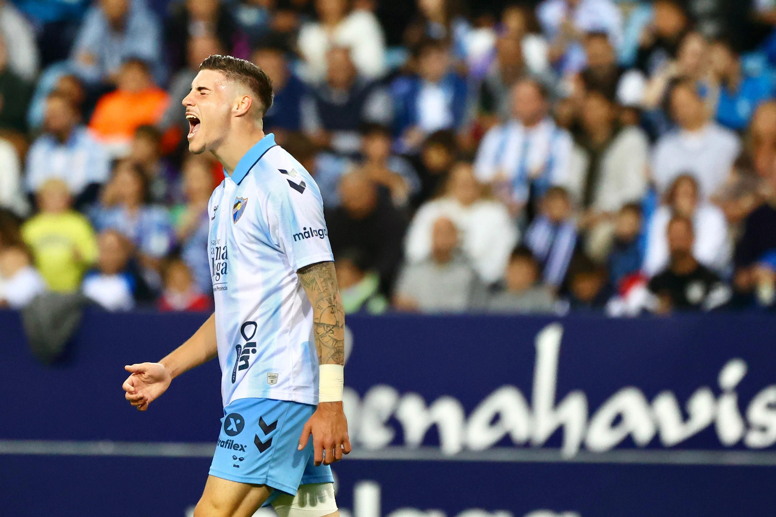 El Málaga CF-Alcoyano, en fotos