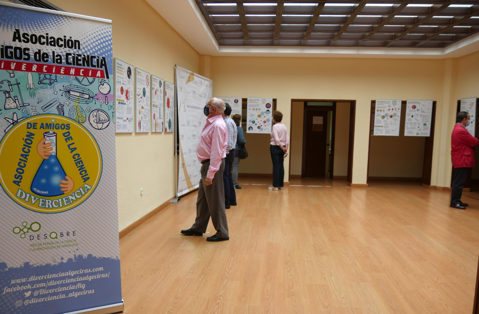 Imagen de la exposición organizada por el Colegio Médico de Cádiz