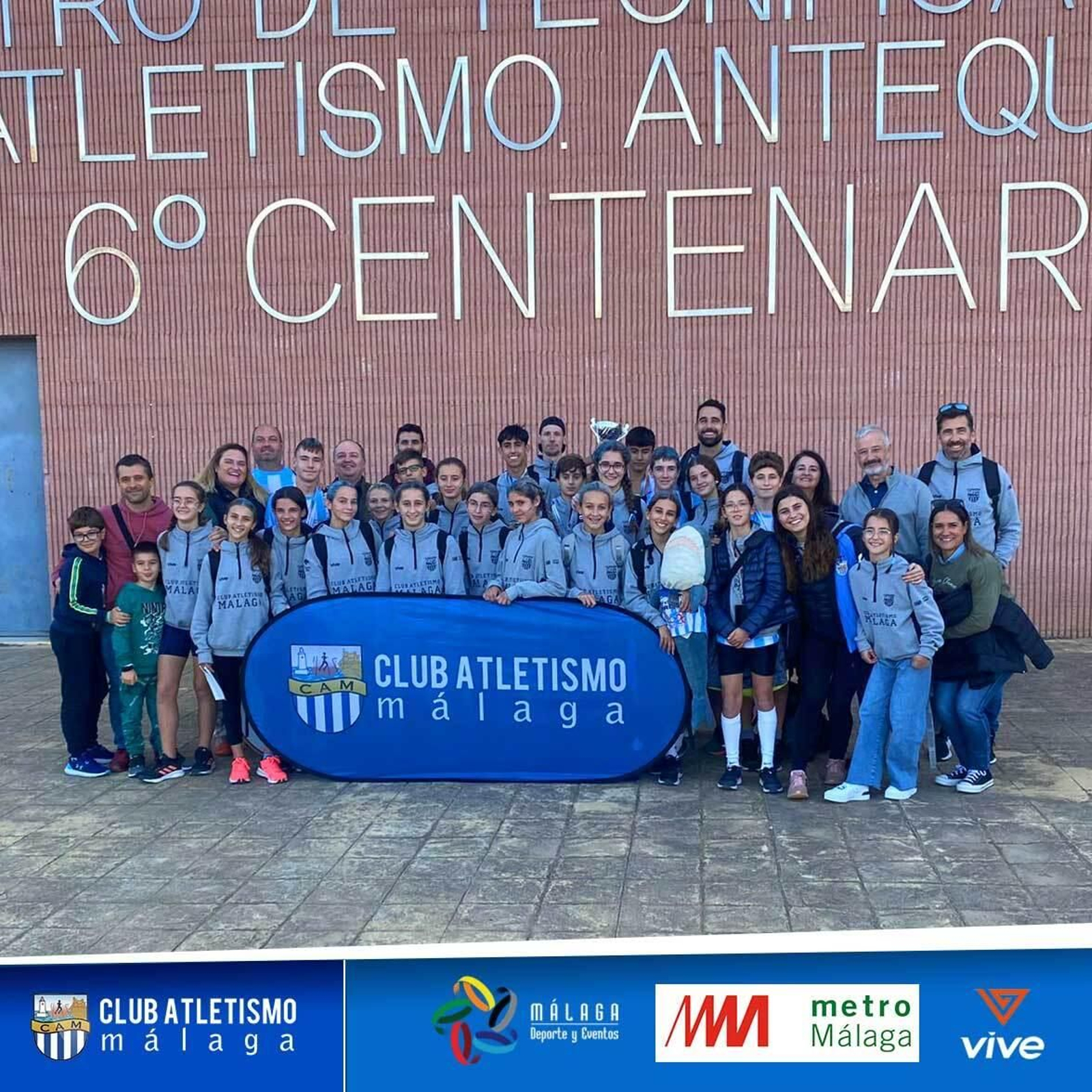 El Club Atletismo Málaga, campeón de Andalucía sub 14