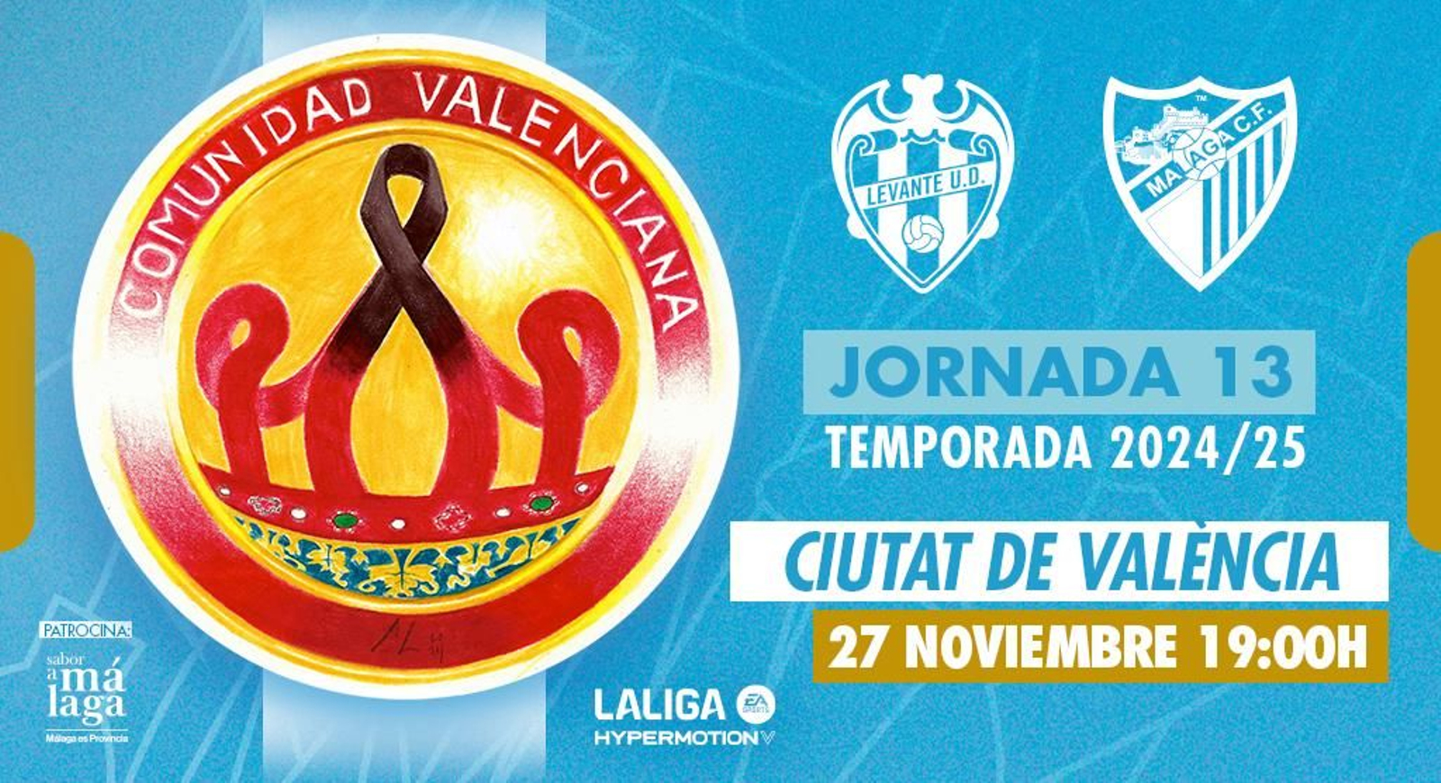 El logo que lucirá en su brazalete de capitán el Málaga