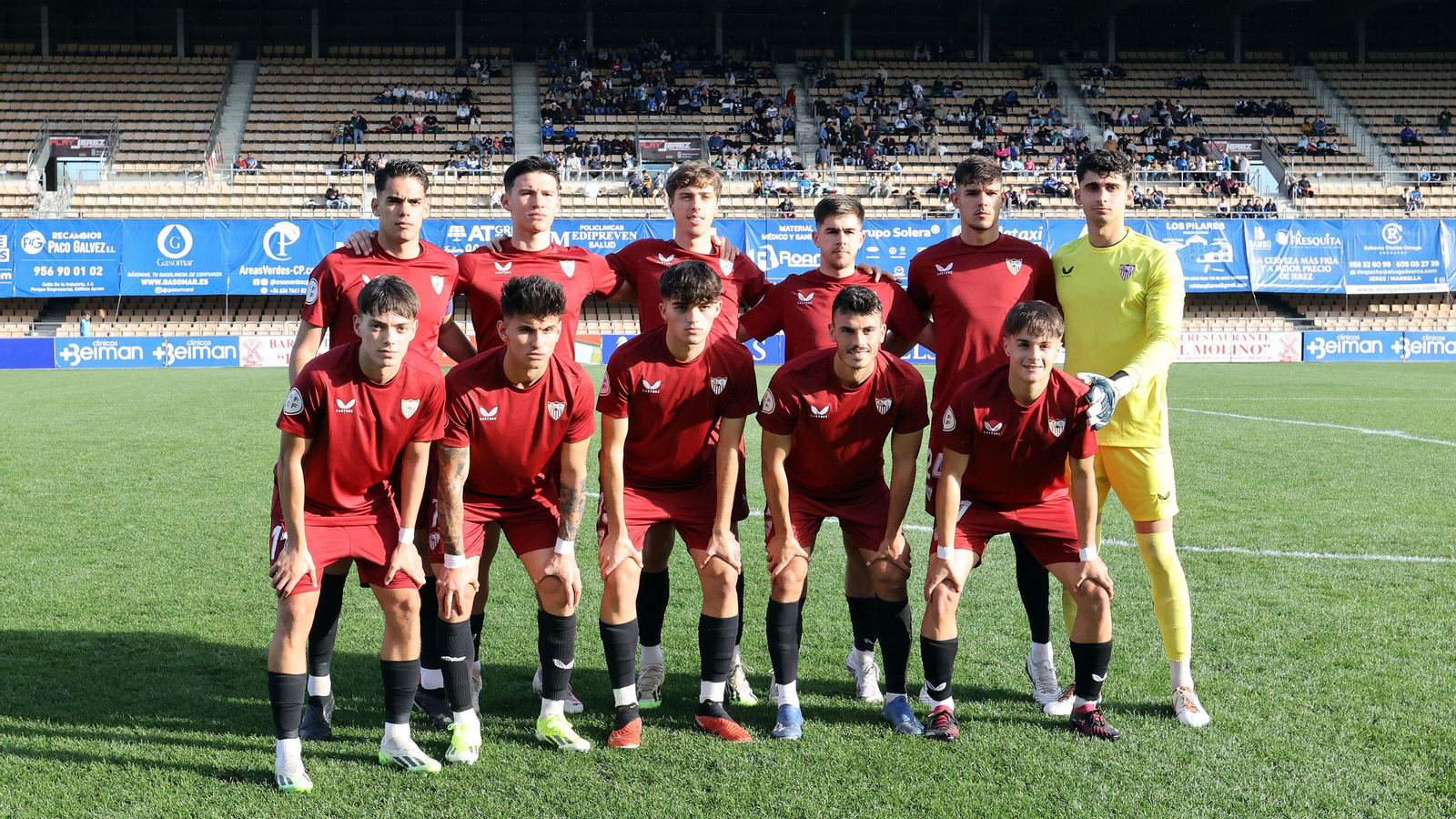 Partido del Xerez DFC - Sevilla C en Jerez