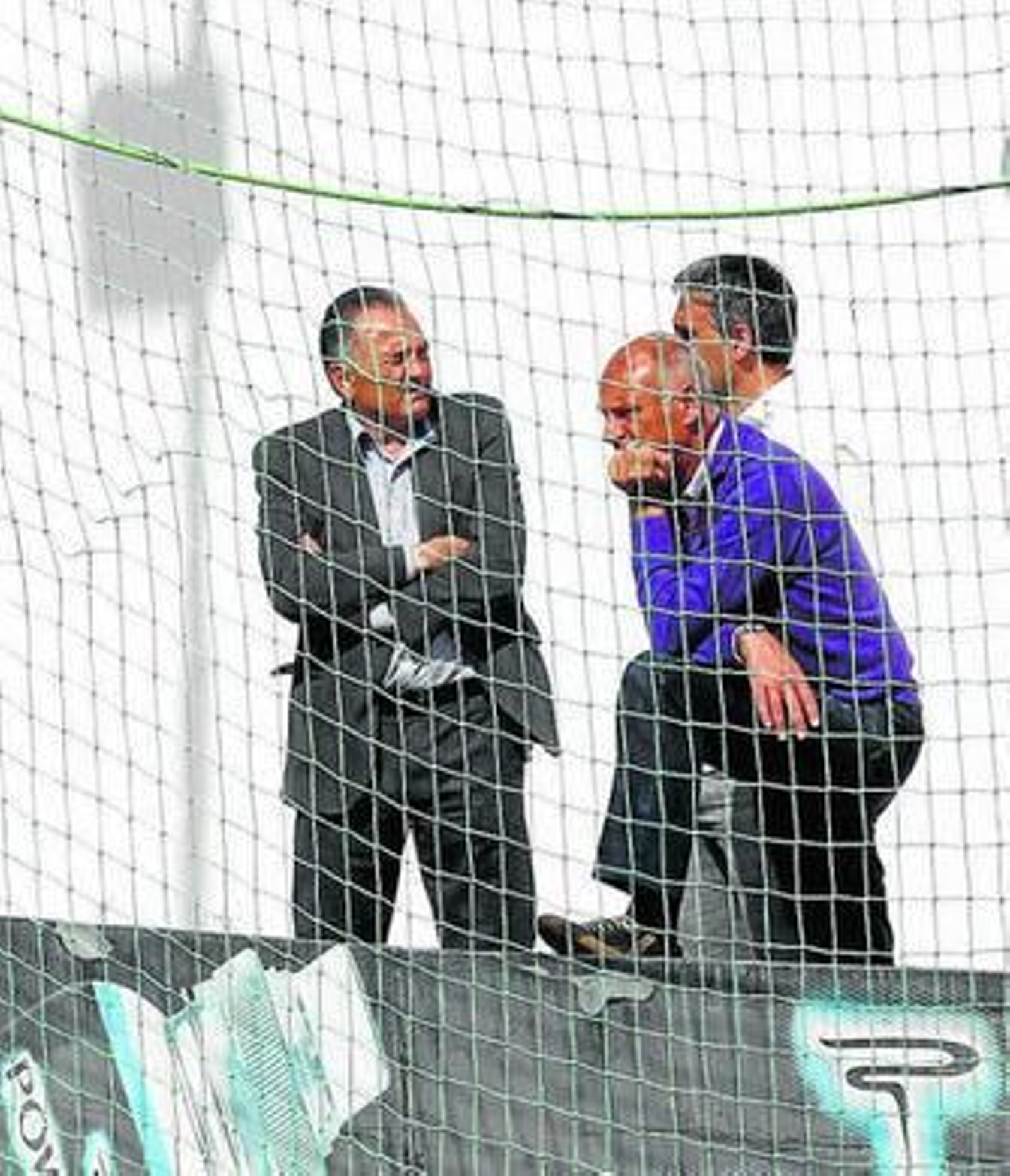 Rafael Gordillo, junto a Tomás Calero y Víctor Antequera.