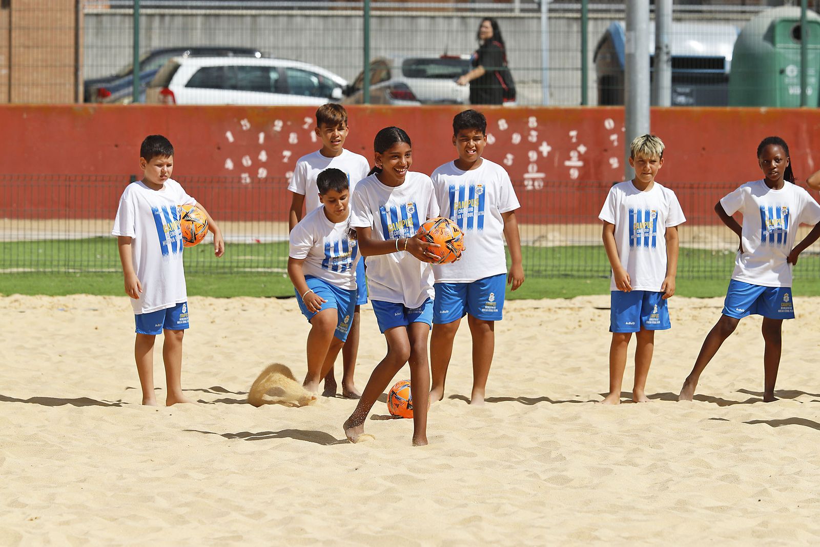 Imágenes del Campus Recreativo de Huelva Fútbol Playa