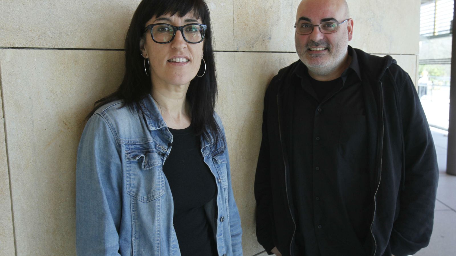 Agnés Mateus y Quim Tarrida.