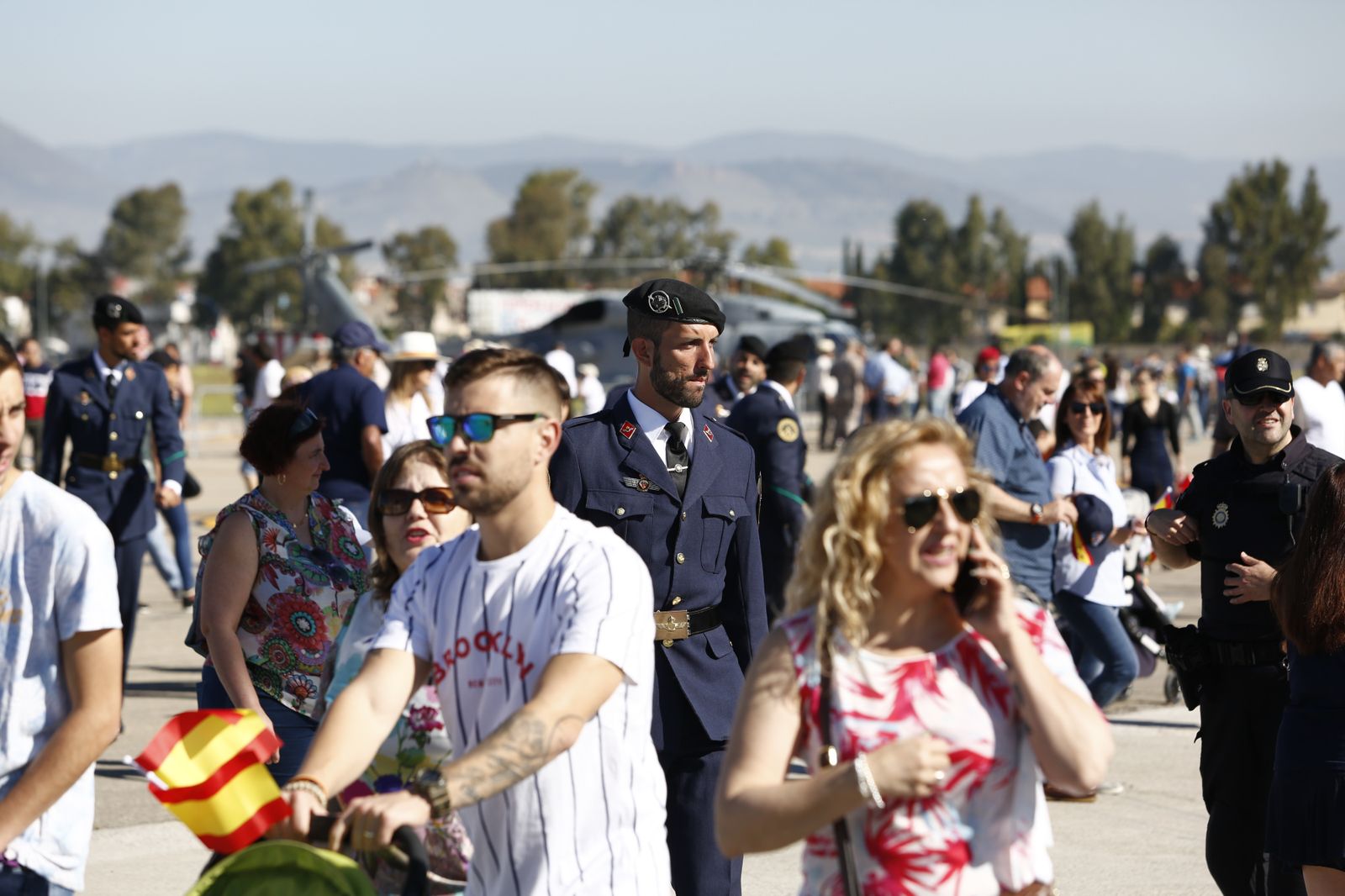 Jornada de puertas abiertas y 'altos vuelos' en la Base Aérea de Arilla