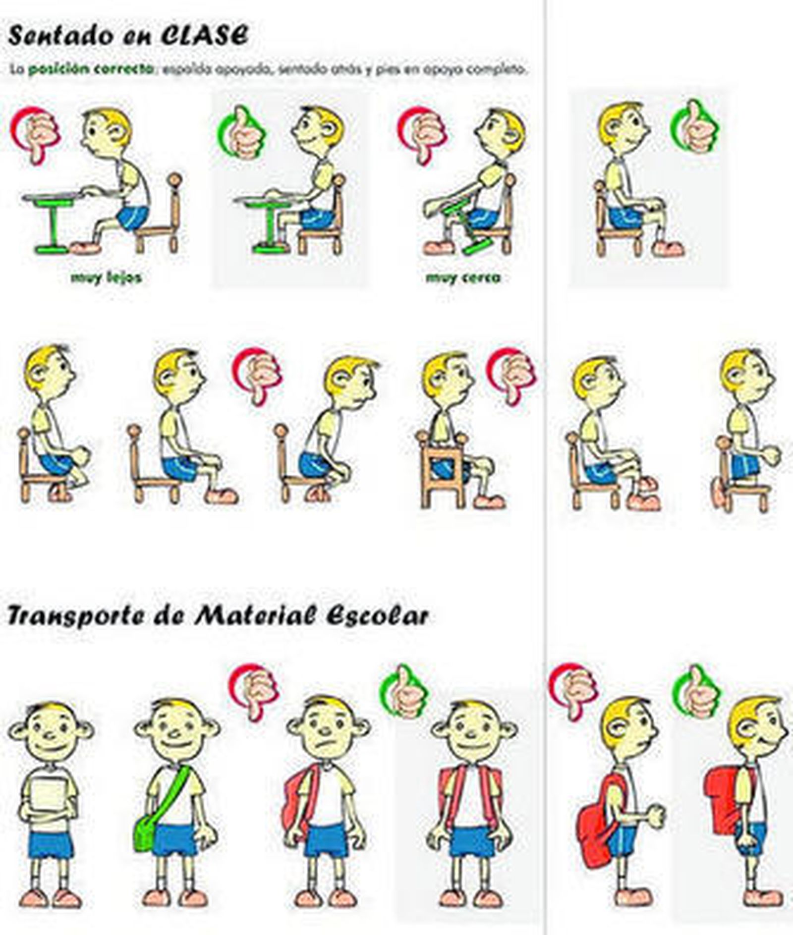 Cartel editado por el Colegio Profesional de Fisioterapeutas de Andalucía.