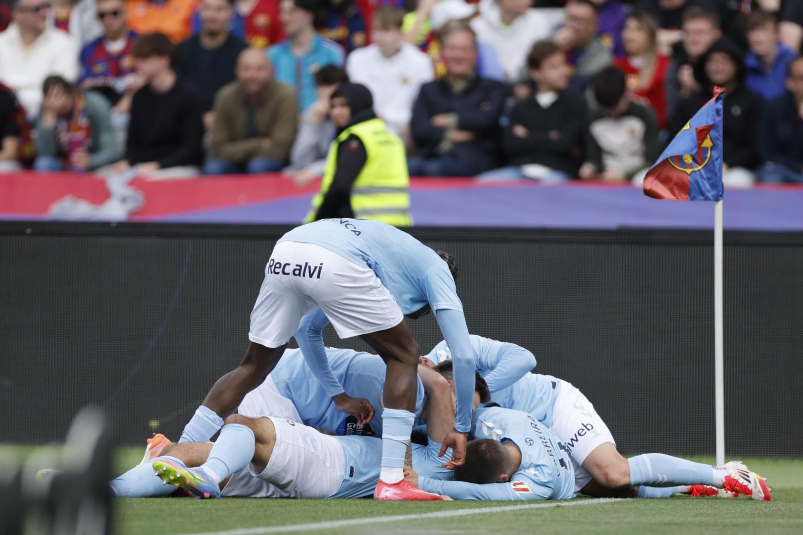 Barcelona-Celta: El malagueño Melero López, salpicado por la polémica