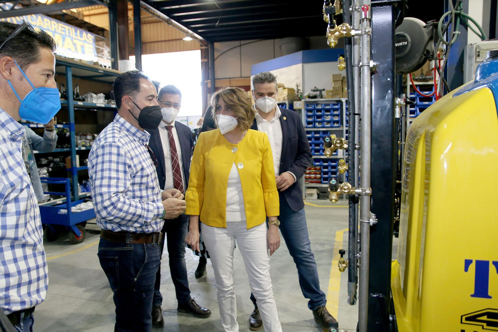 Fotogalería de la visita de Susana Díaz