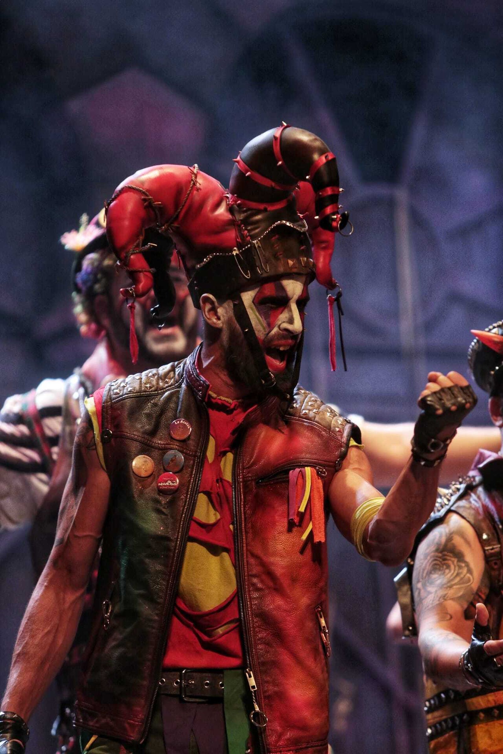 Comparsa "Los indomables".