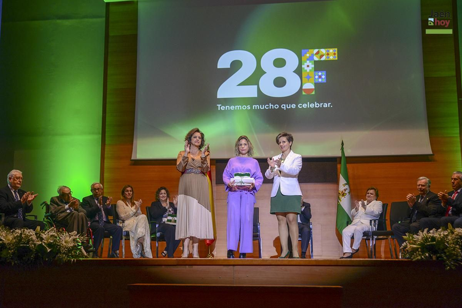 Así se ha vivido la entrega de las Banderas de Andalucía de la provincia de Jaén