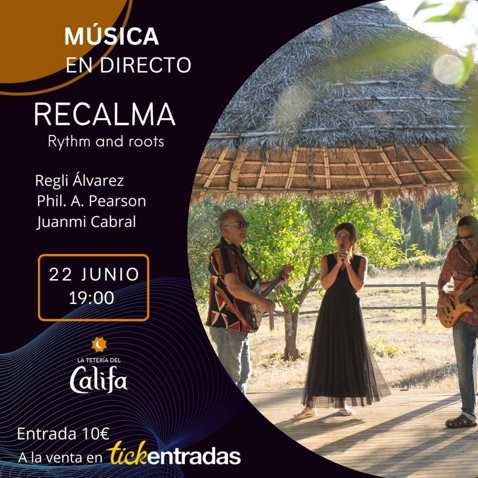 Cartel del concierto.