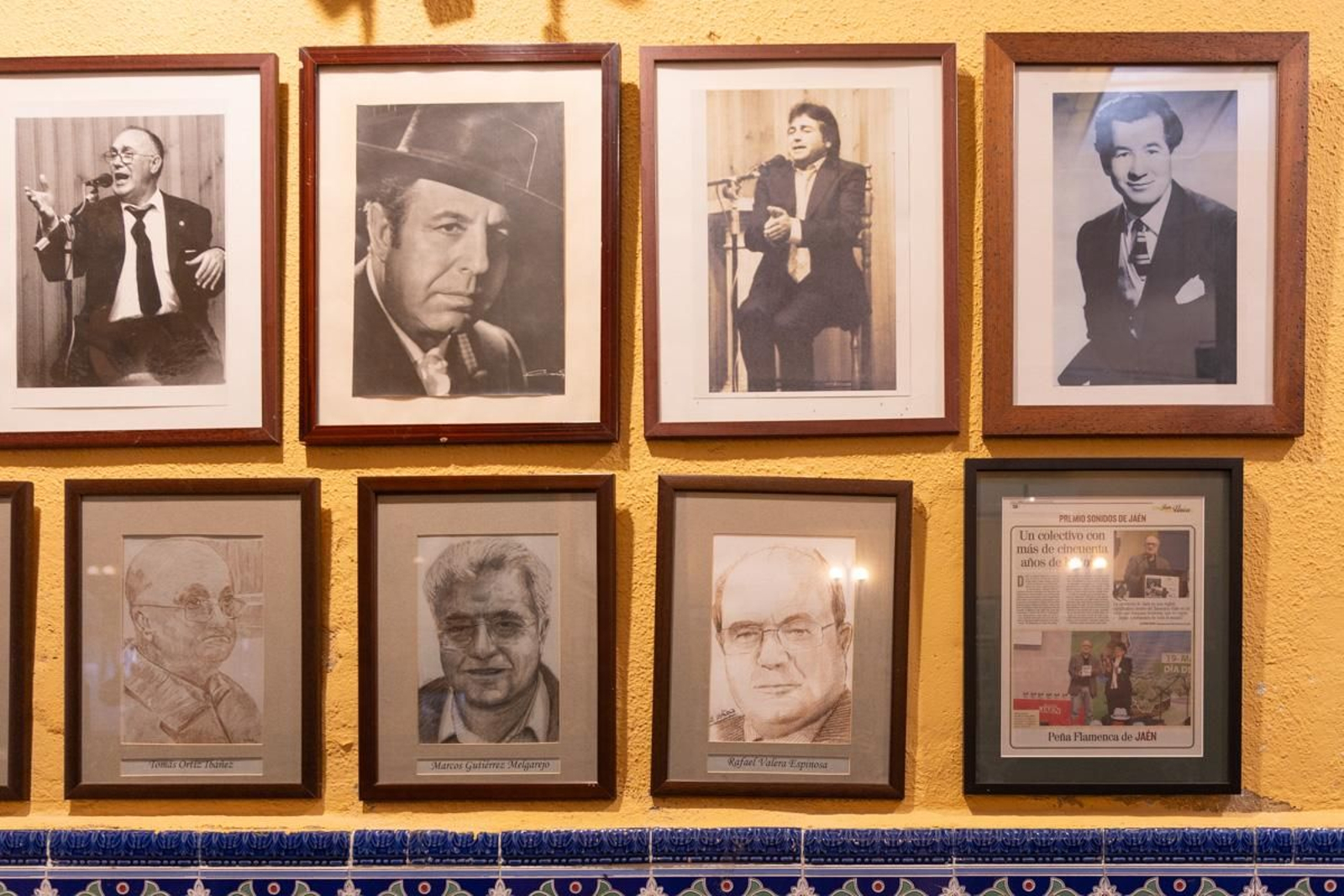 La Peña Flamenca de Jaén lleva 52 años abierta al público en la calle Maestra.