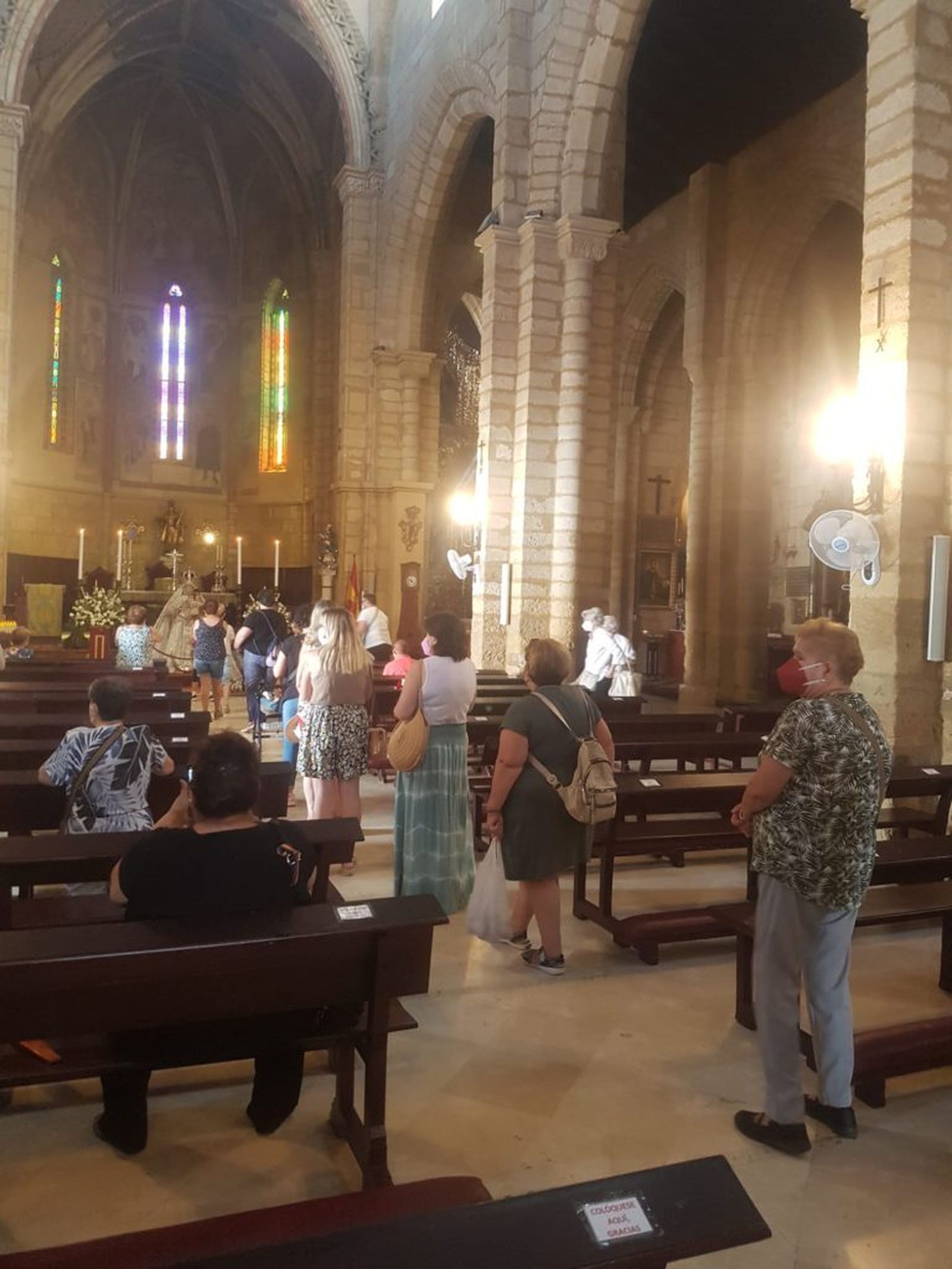 Fotografías de la veneración a la Virgen de los Remedios de Córdoba