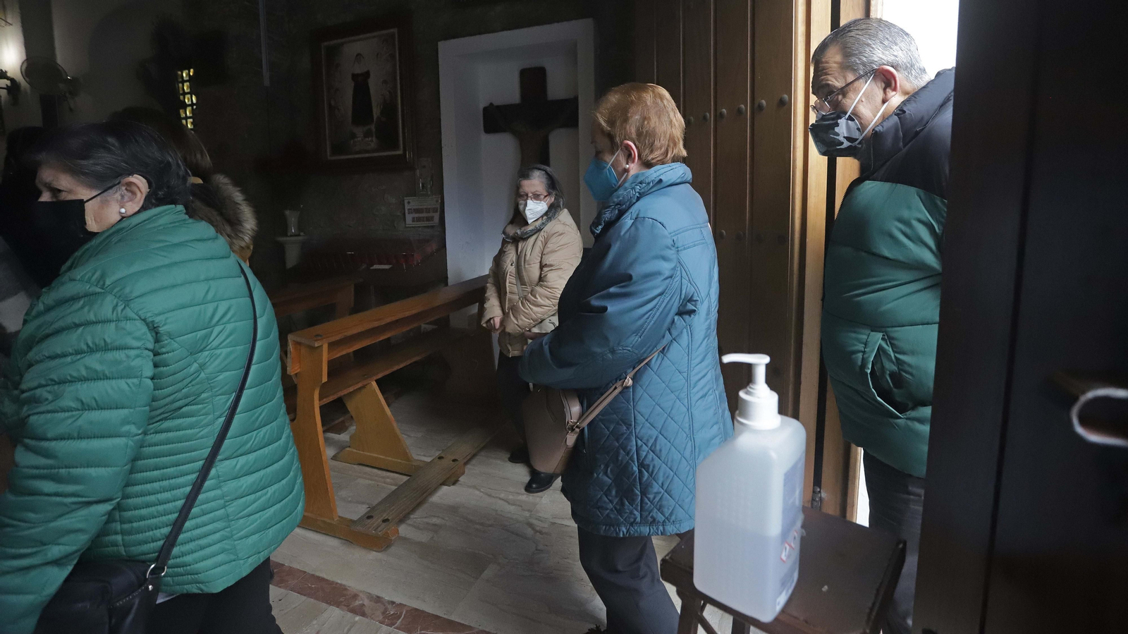 Fotos de la veneración al Cristo de Medinaceli en Algeciras