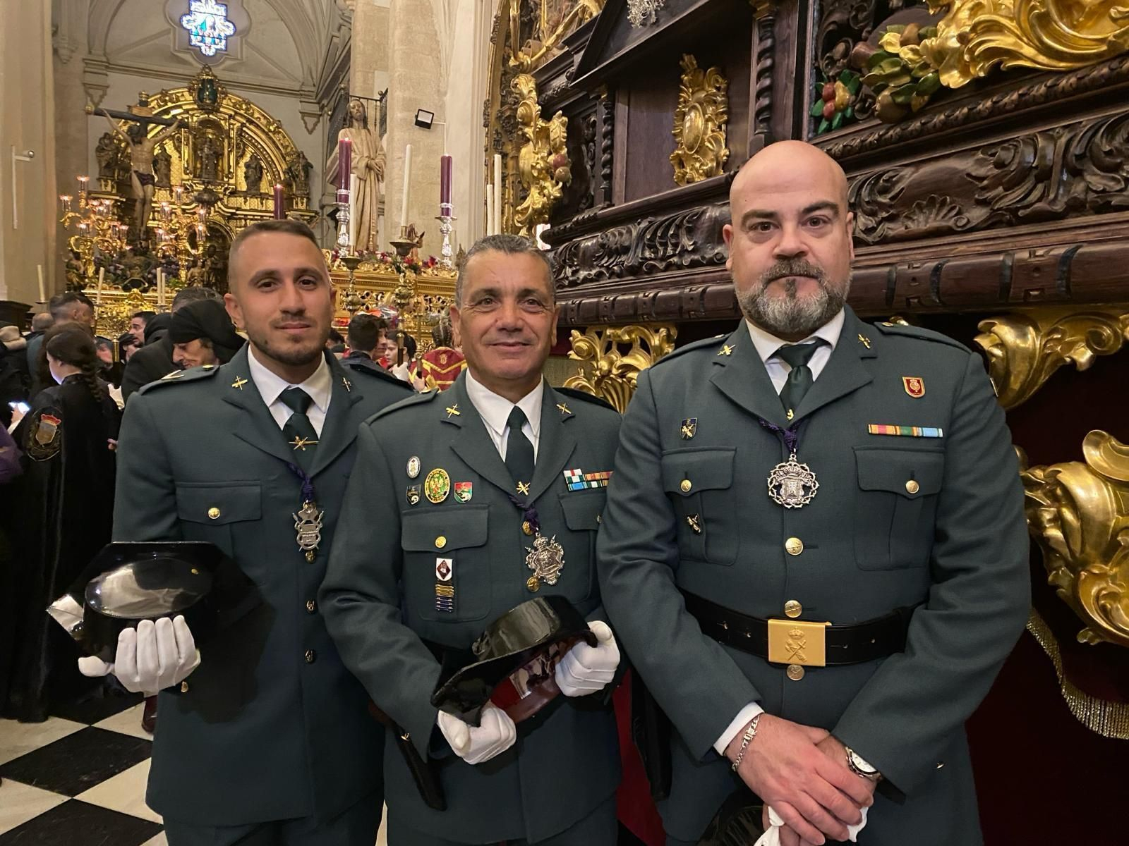 En imágenes: Primera suspensión en la tarde del Jueves Santo