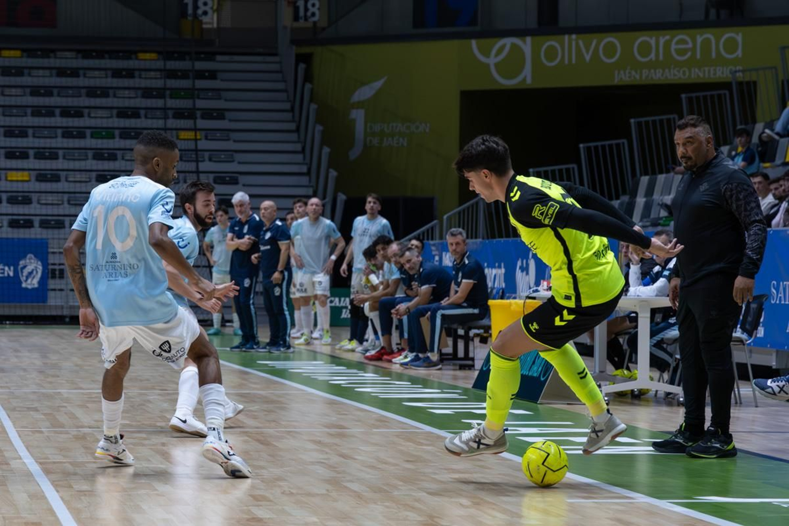 Tercera eliminatoria de la Copa del Rey, Avanza Jaén - Real Betis FS, en imágenes