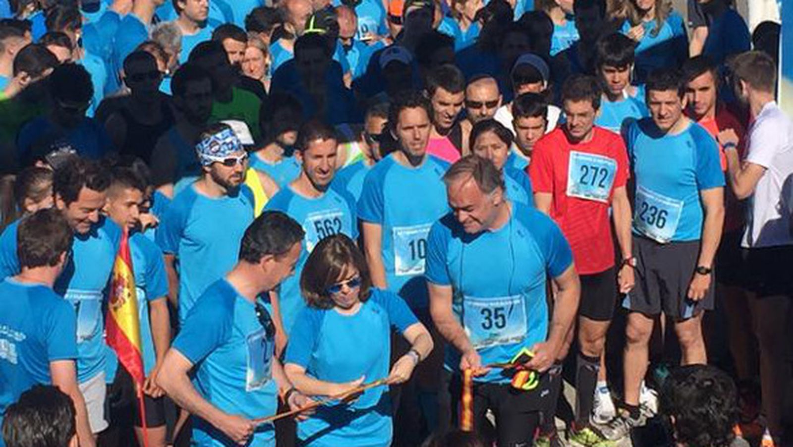 Santamaría: "El PP corre pensando en la recuperación ante otros desfondados"