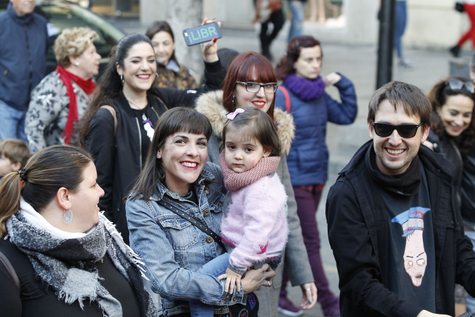 Fotogalería manifestación Día Internacional de la Mujer