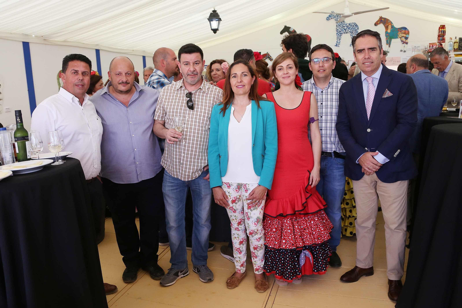 Manuel Bertolet, Raúl Ruiz-Berdejo, Domingo Pedro García, África Barriga, Ana Fernández, Emilio Cañas y Rafael Navas.