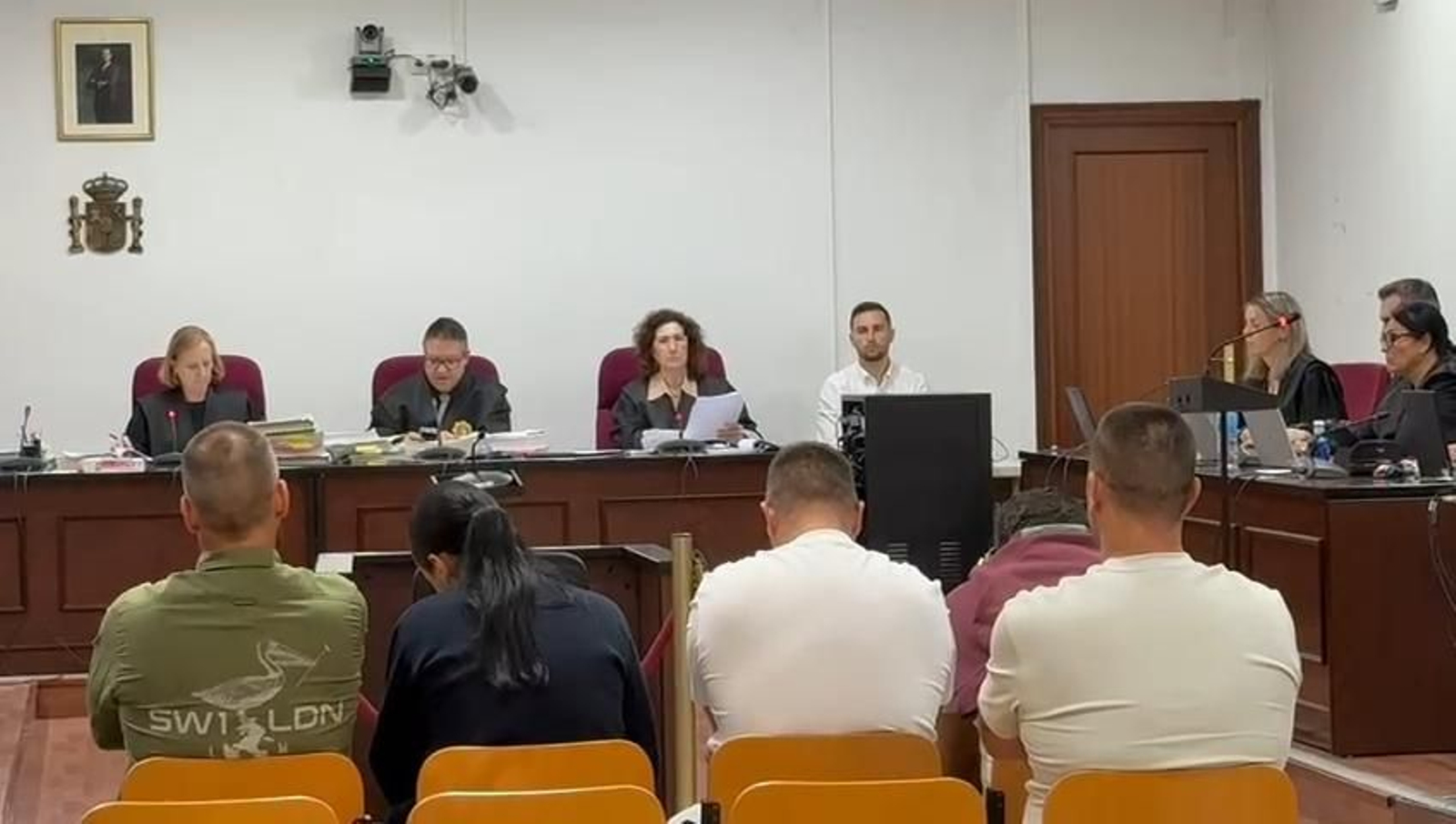 Novena sesión del juicio del rúa Mar