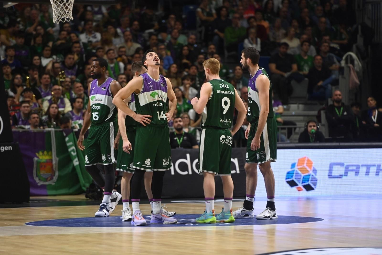El Unicaja - Cazoo Baskonia, en imágenes