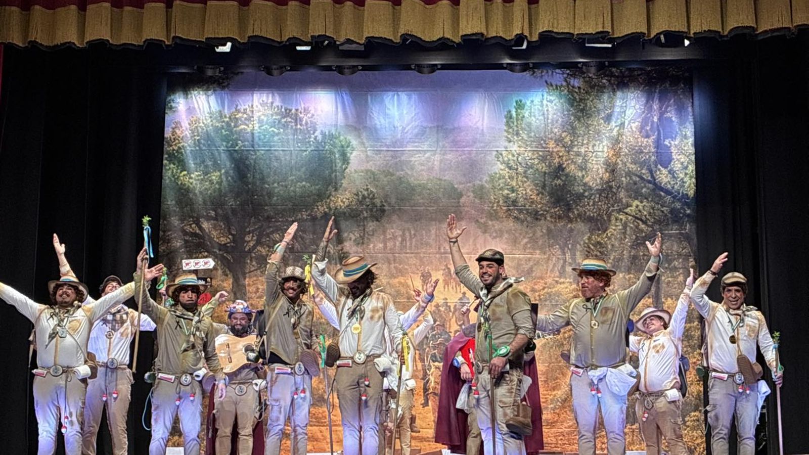 Murga 'El que mal anda, mal acaba (Los peregrinos)’