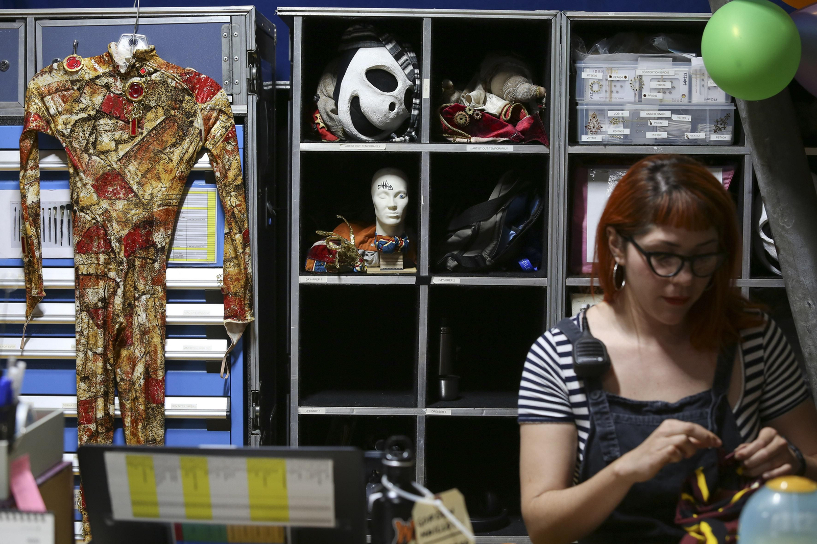 El ensayo del Circo del Sol en Málaga para su espectáculo 'Kooza'