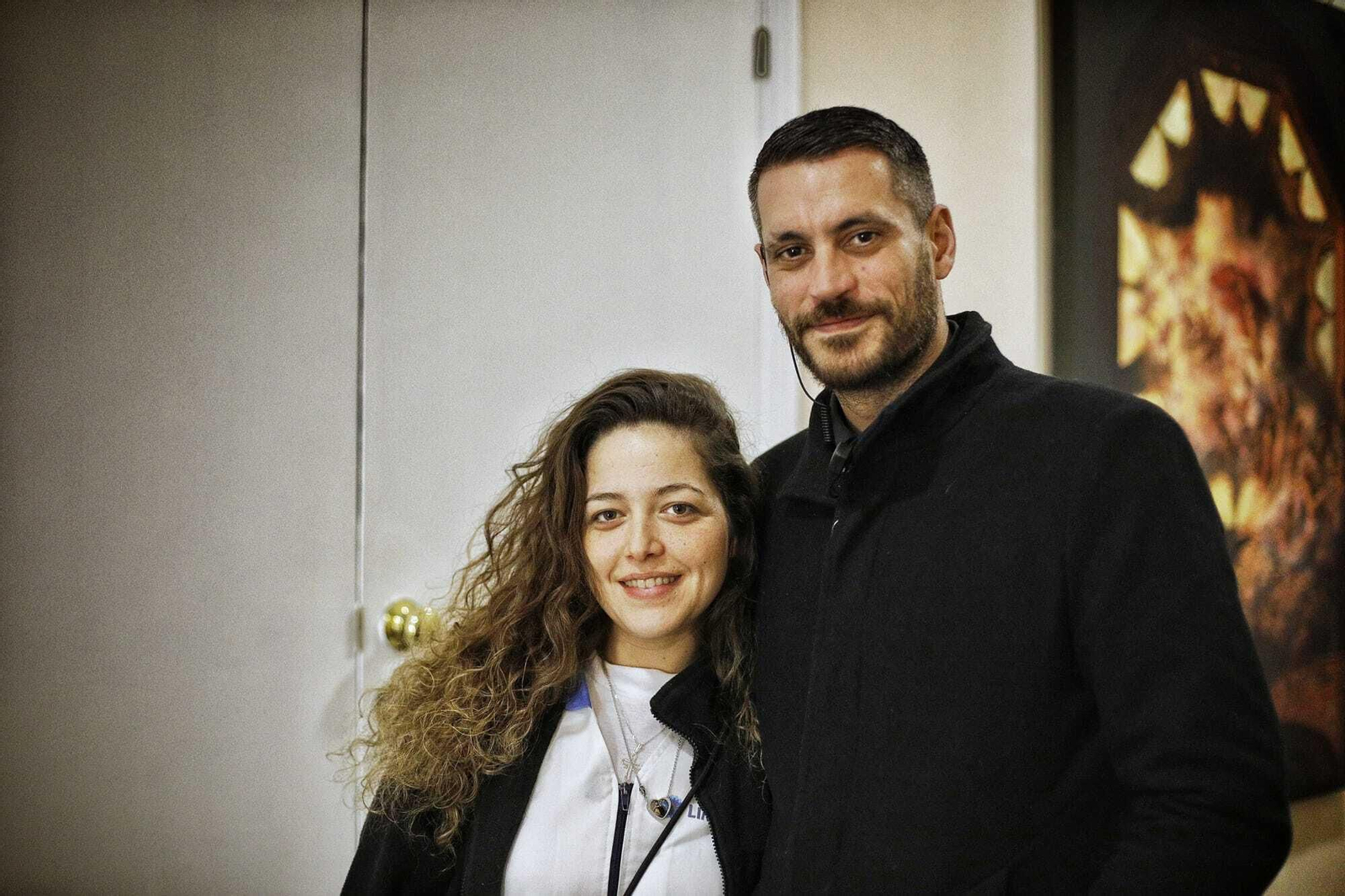 Comparsa 'La conquista del pan' en camerinos