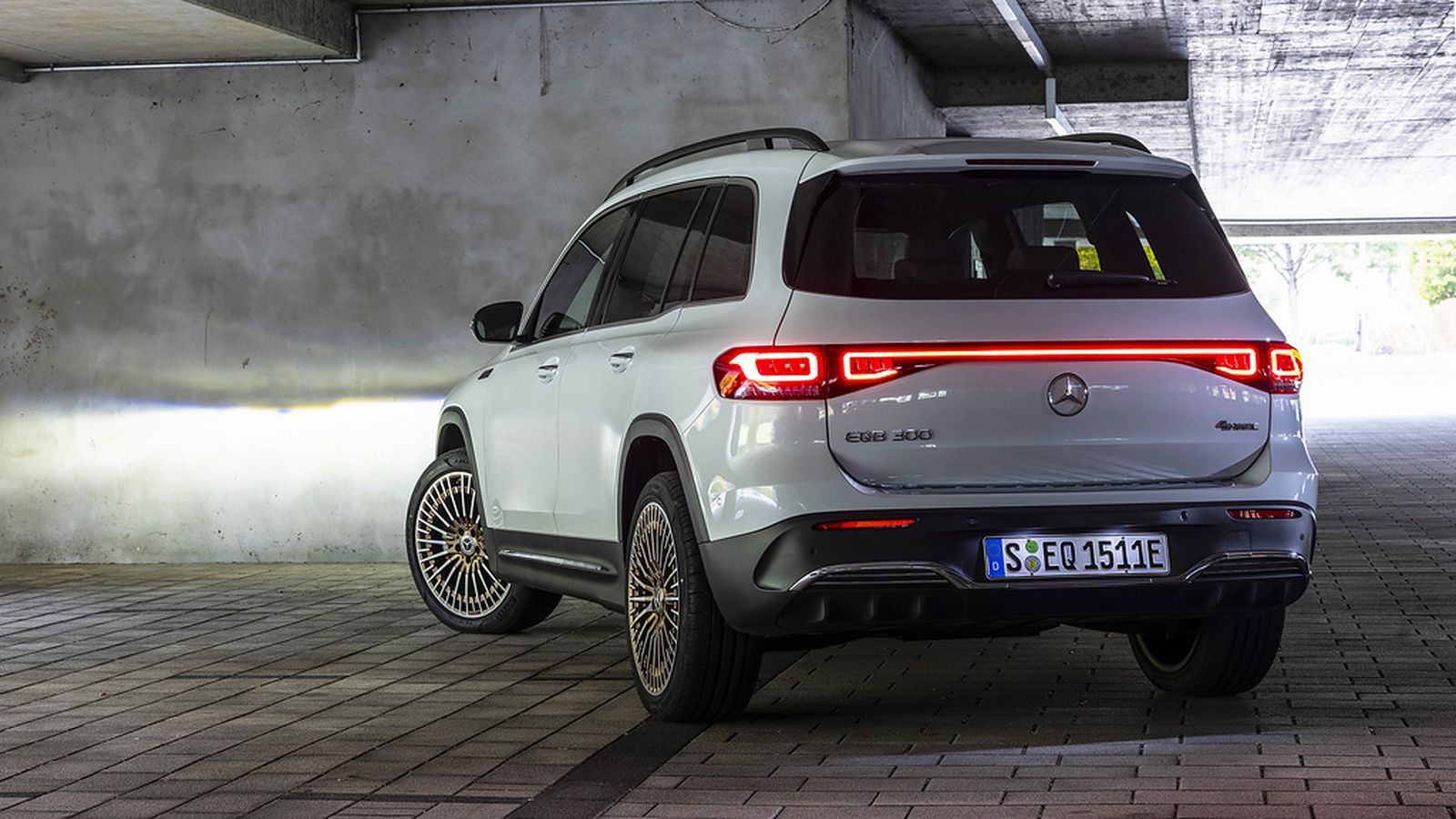 El tamaño del EQB es semejante al de un GLB, con el que comparte plataforma.