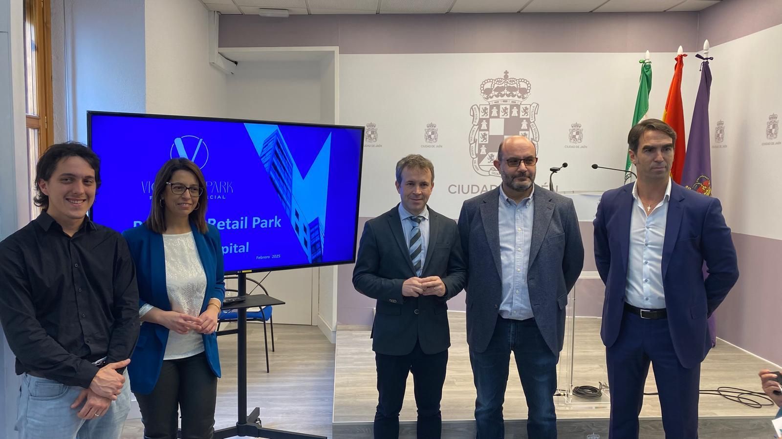 Presentación del 'parque comercial Victoria Park'.