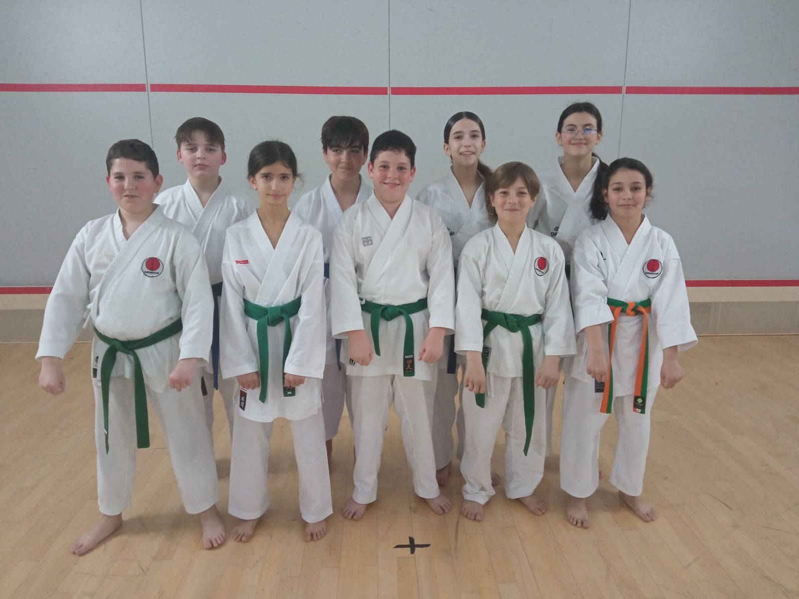 El Dakentai aporta nueve karatecas a la selección provincial que participa en el Andaluz.