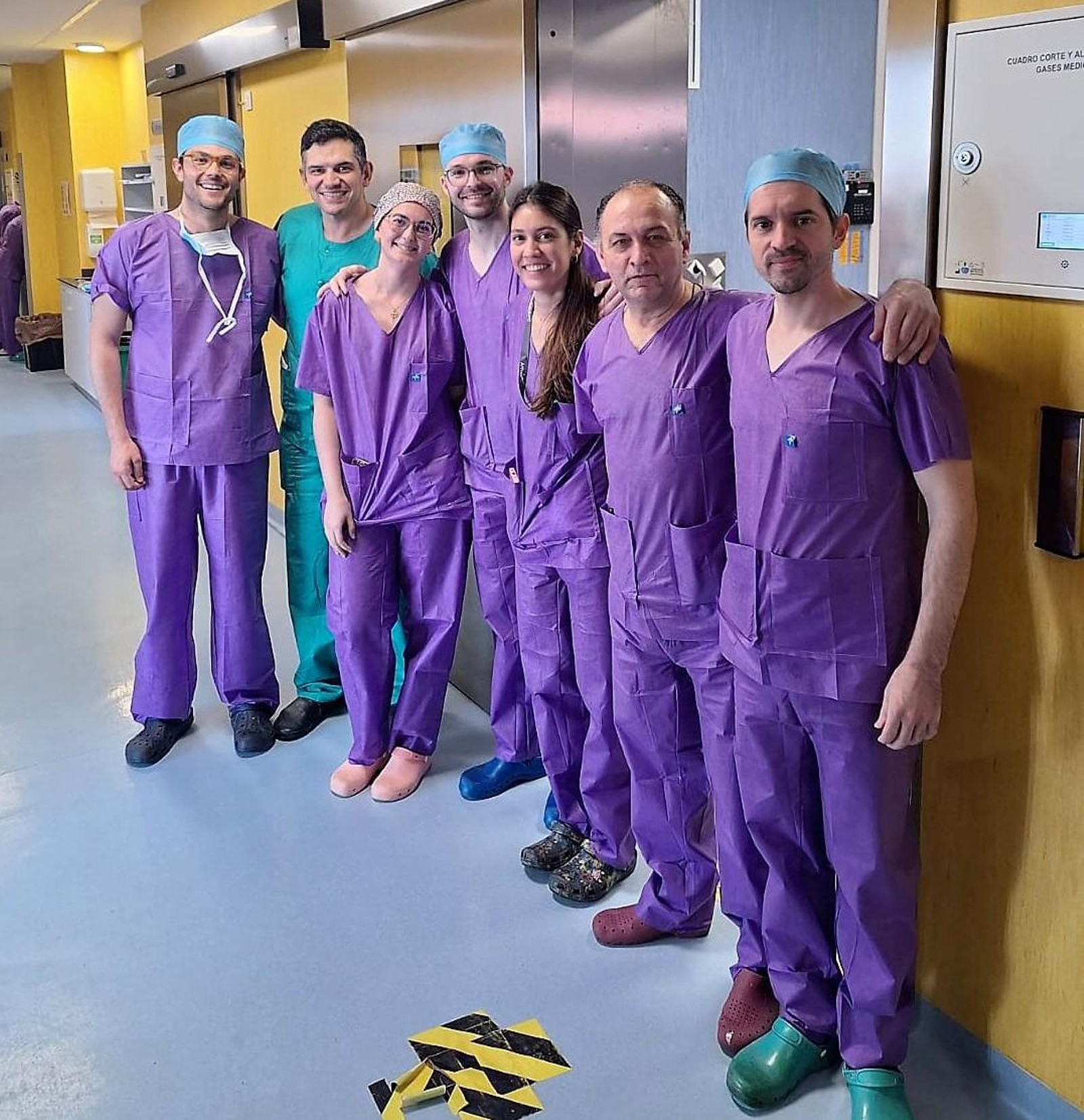 Profesionales del Servicio de Traumatología y Cirugía Ortopédica del Hospital Infanta Elena.