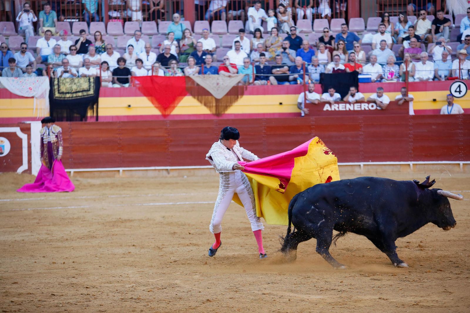 Corrida de toros en Roquetas, en imágenes