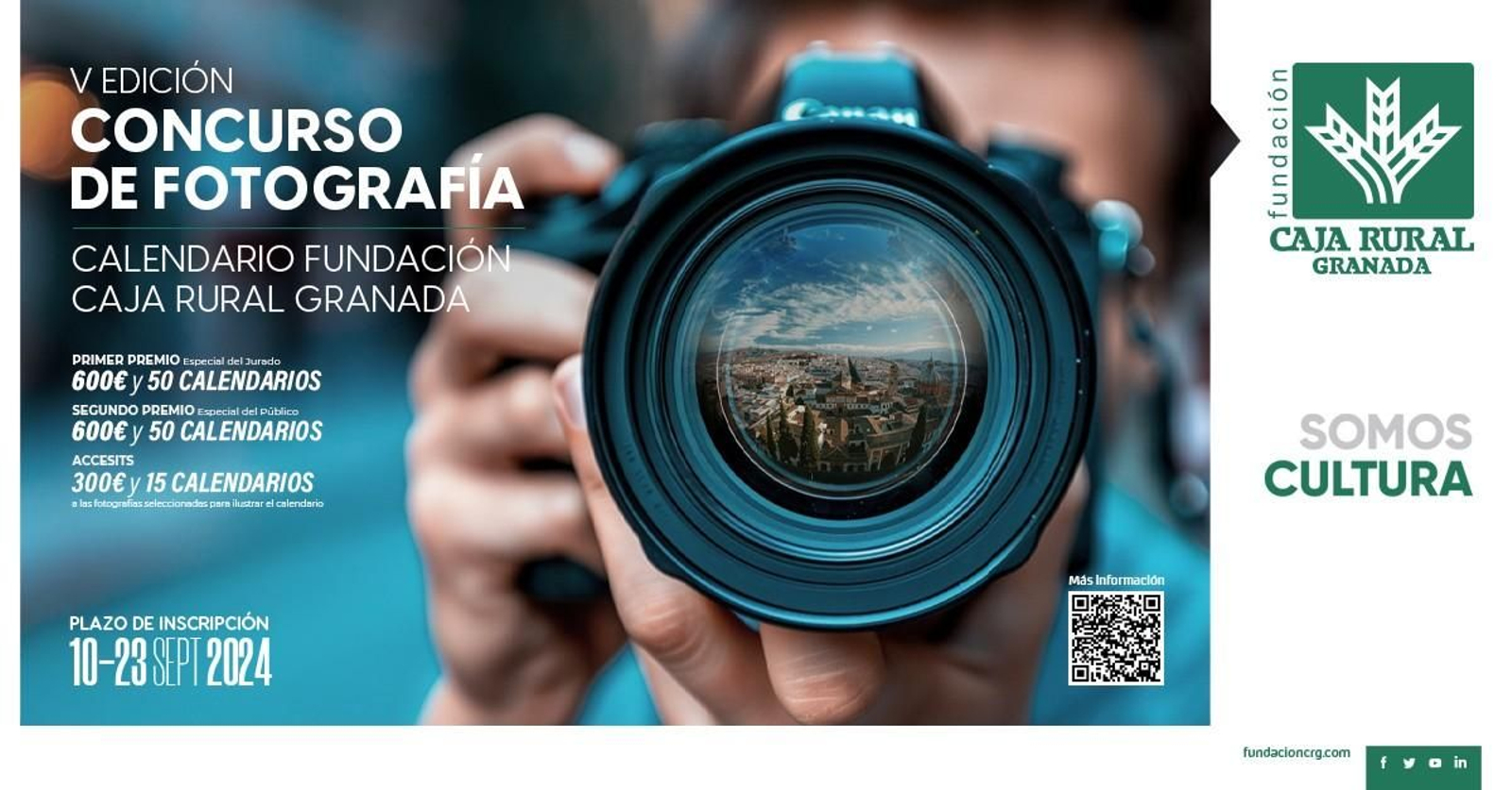 Cartel V Edición Concurso de Fotografía Calendario Fundación Caja Rural Granada. Cartel V Edición Concurso de Fotografía Calendario Fundación Caja Rural Granada.