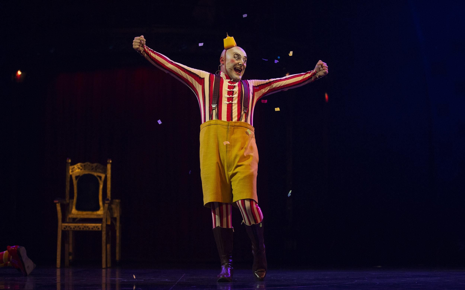 El espectáculo ‘Kooza’, del circo del sol, en imágenes