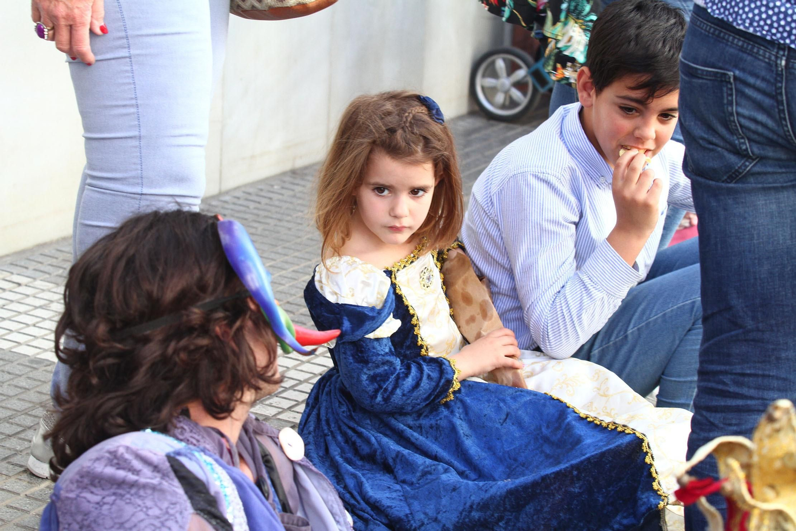Imágenes del desfile de la XIX Feria Medieval del Descubrimiento, en Palos de la Frontera
