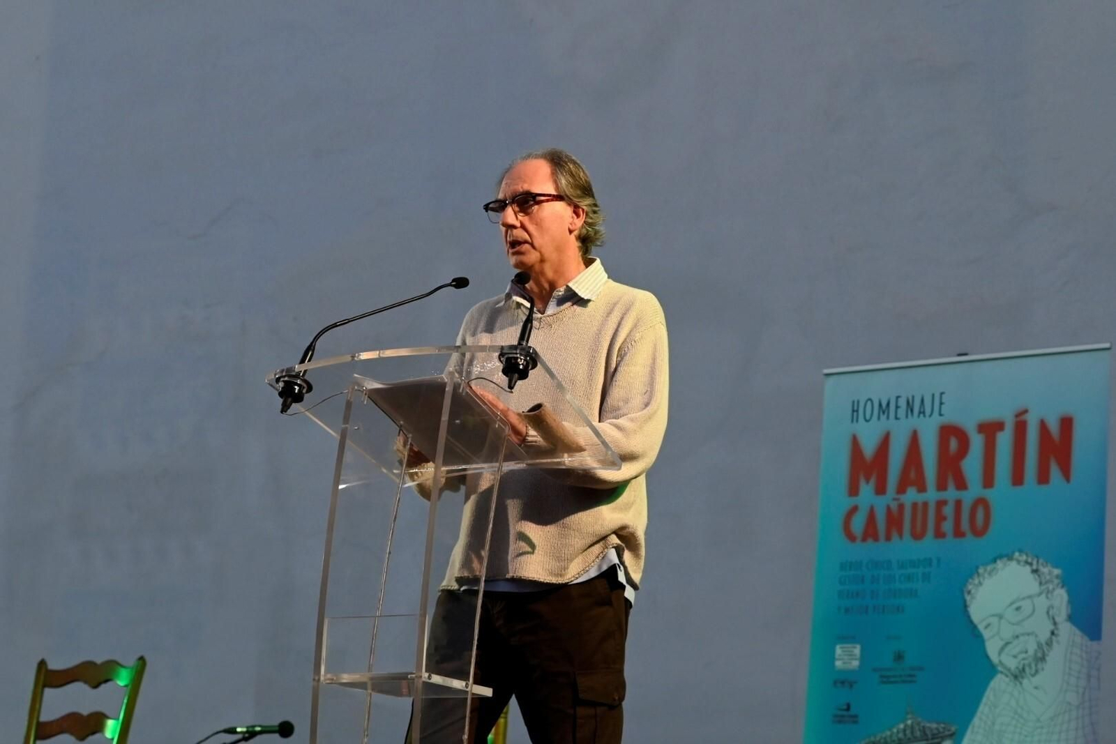 Las imágenes del homenaje a Martín Cañuelo en el Cine Fuenseca