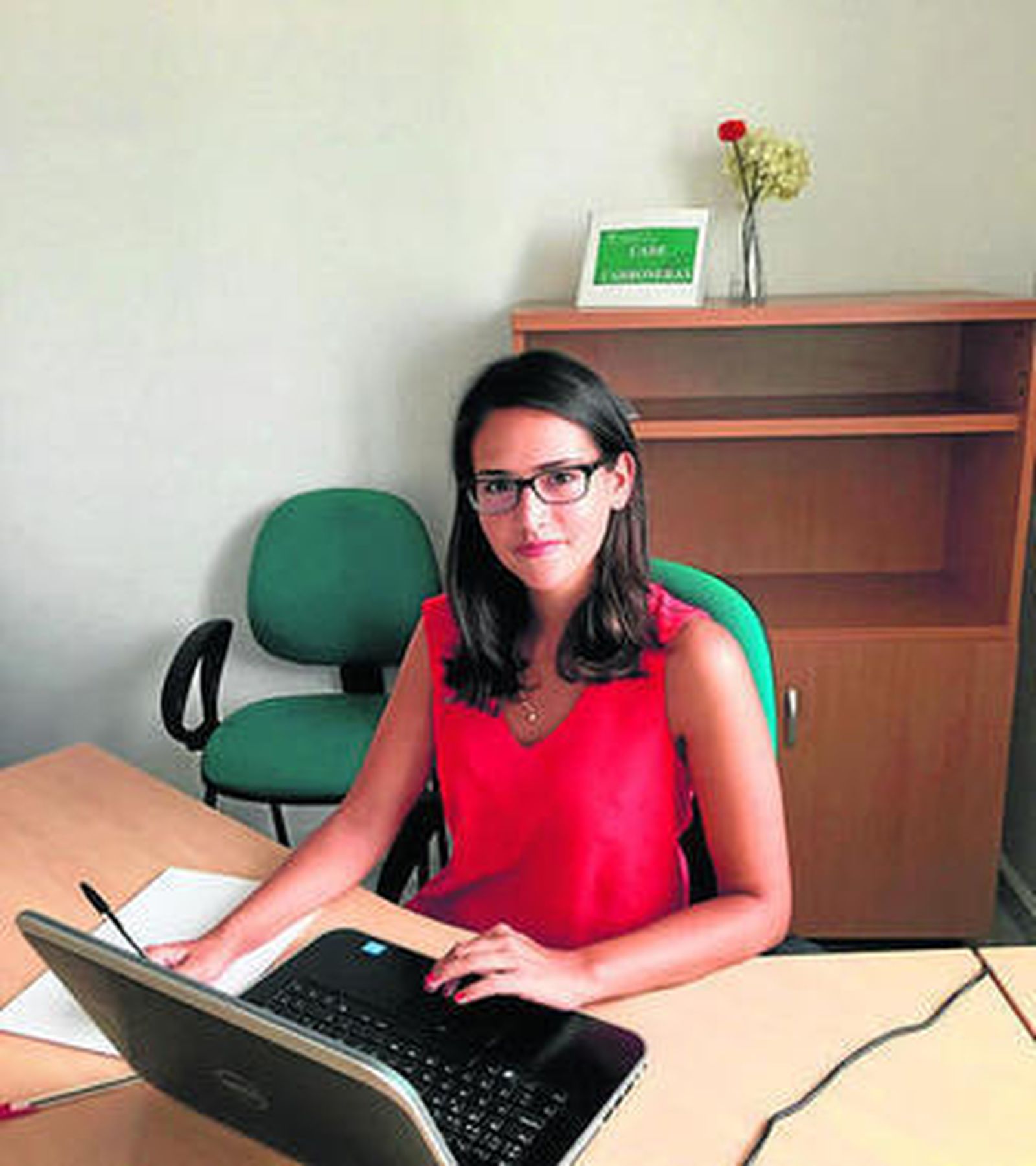 Ana Venzal, la joven emprendedora.