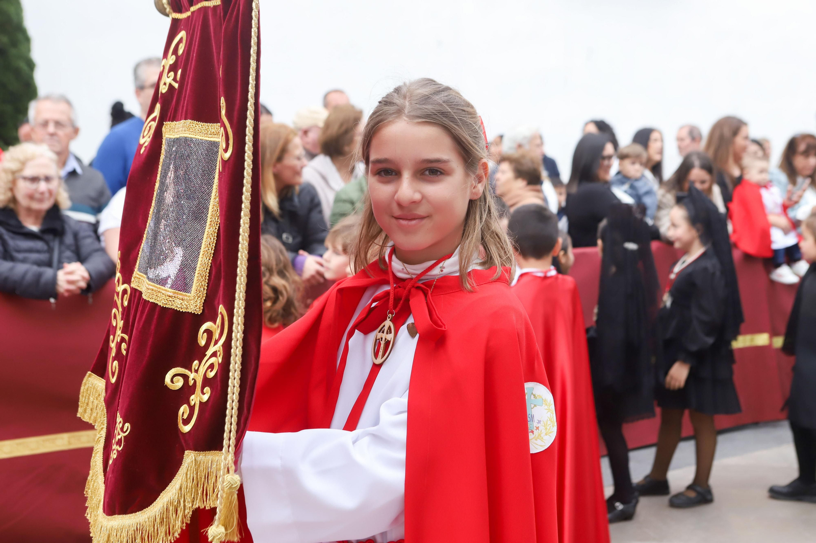 Fotos de la procesión infantil del colegio Nuestra Señora de los Milagros de Algeciras
