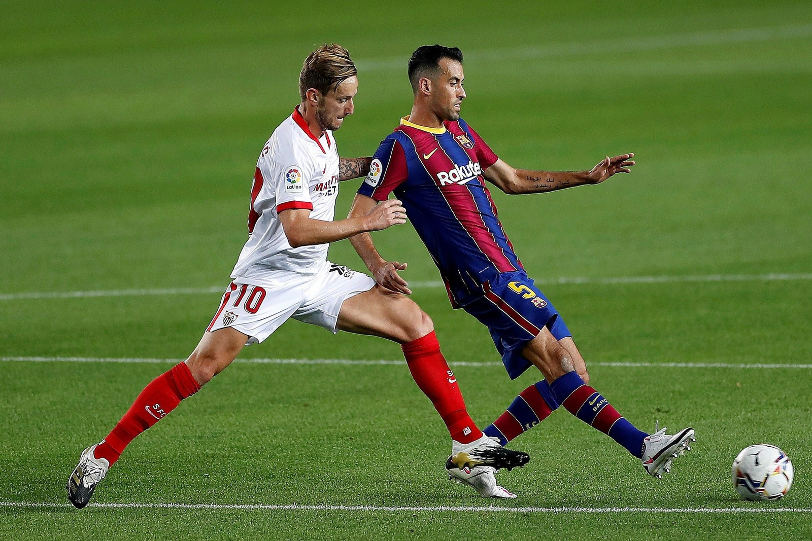 Las fotos del Barcelona-Sevilla