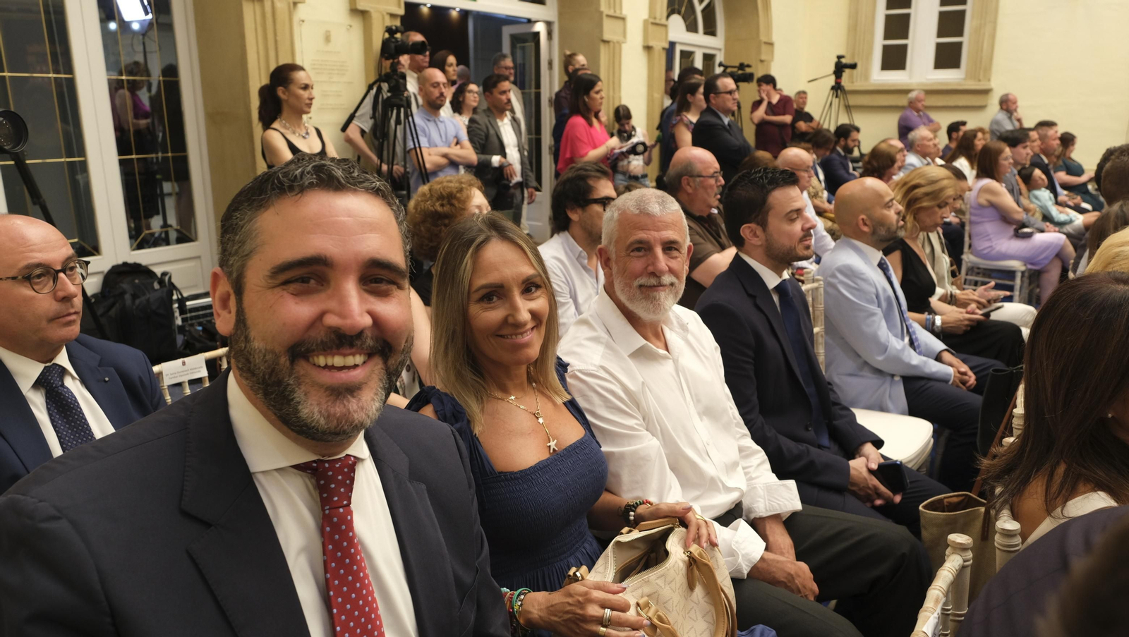 Imágenes del acto de constitución de la Diputación de Almería