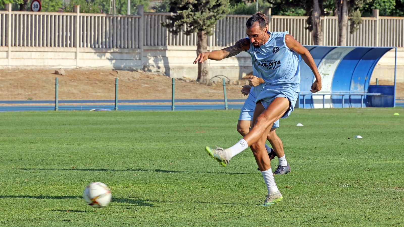 Entrenamiento del Xerez DFC en el Anexo Pepe Ravelo