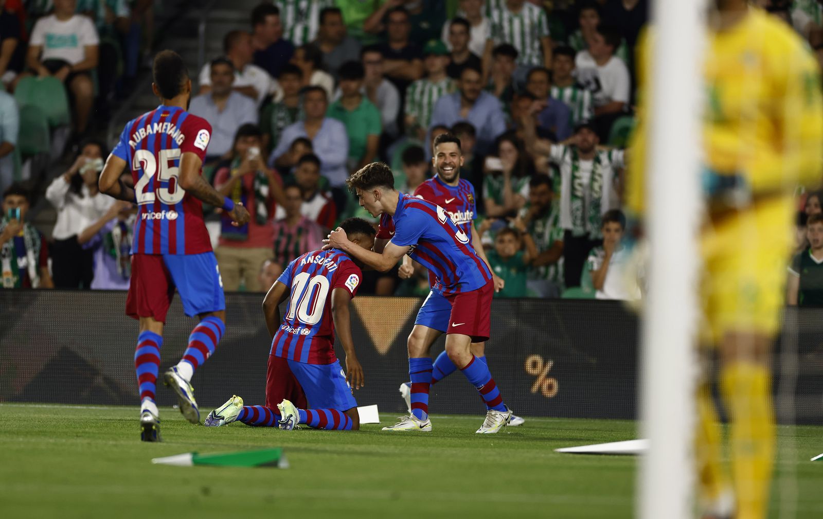 Las imágenes del Betis-Barcelona