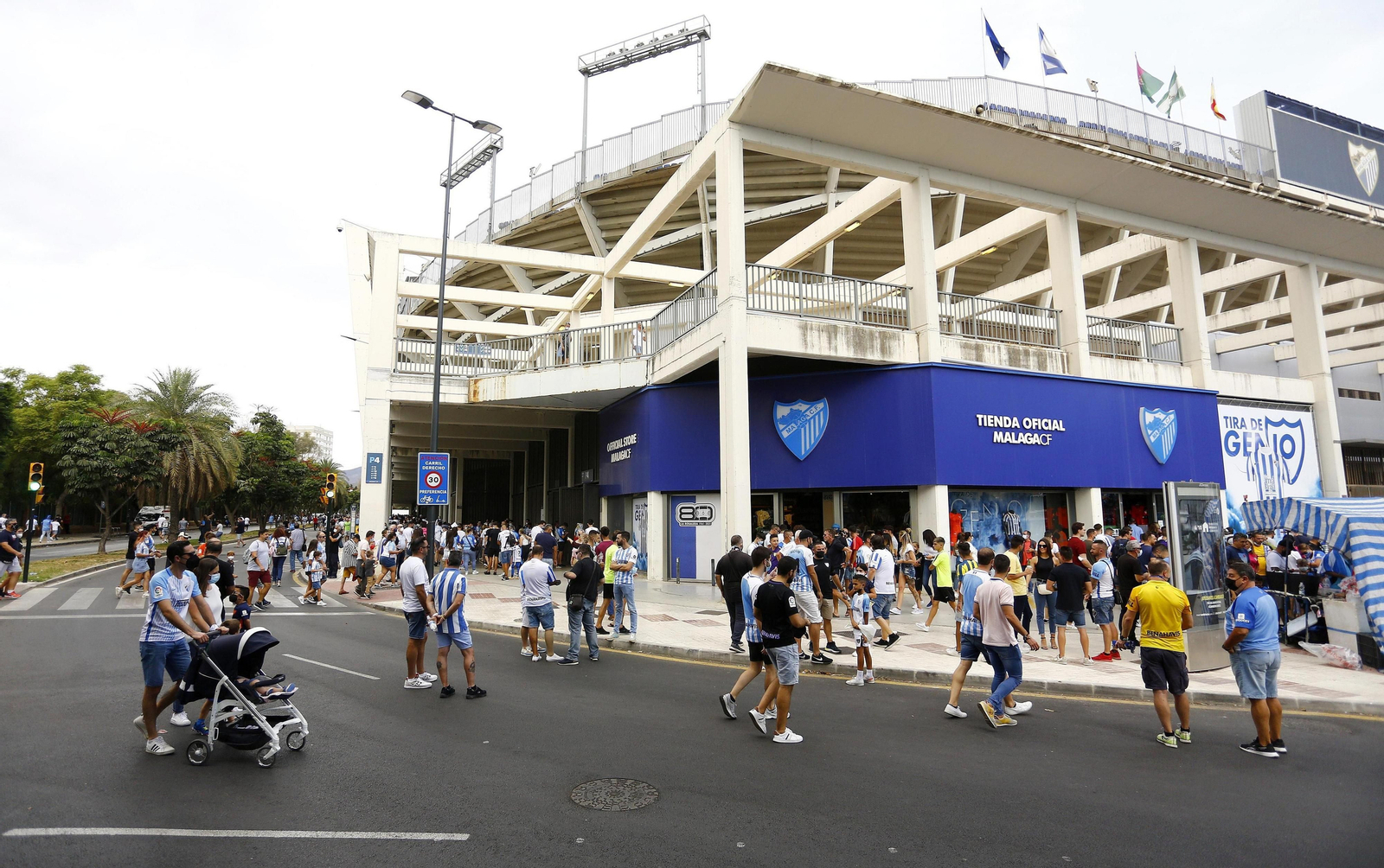 Las fotos de la victoria del Málaga CF ante el Fuenlabrada