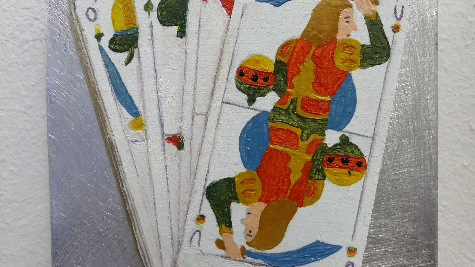 Una de las obras expuestas.