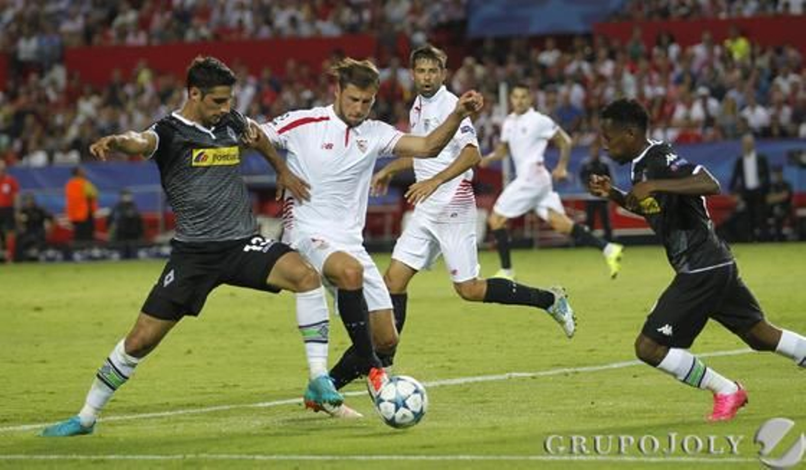 Las imágenes del Sevilla FC-Borussia Mönchengladbach