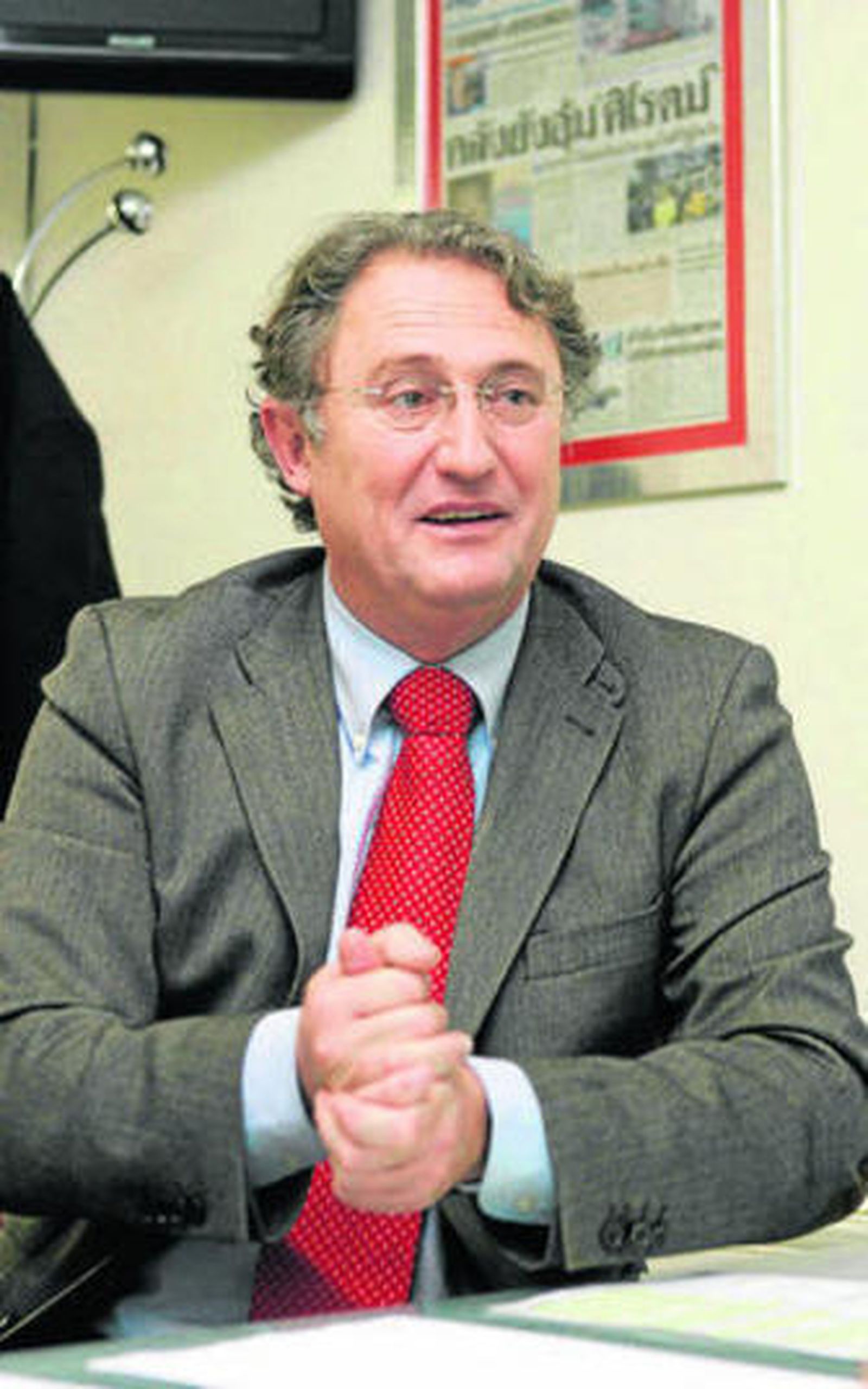 Jesús Caicedo, candidato a la Alcaldía por el PP.