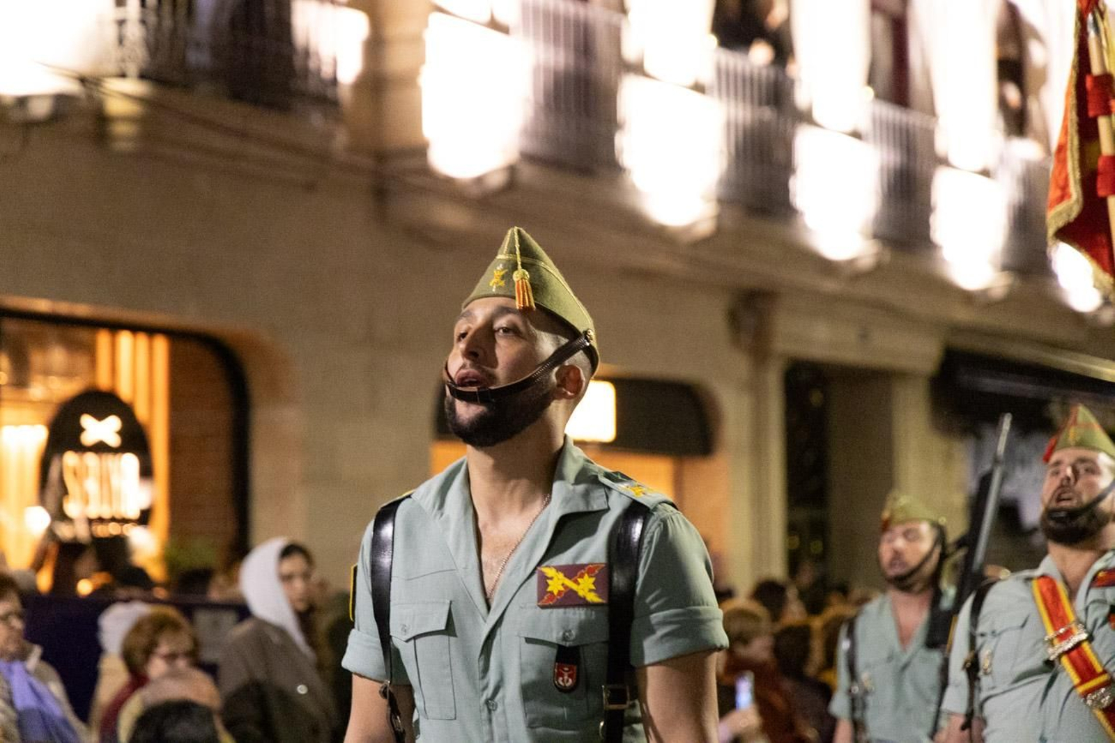 La Legión y el Cristo de la Buena Muerte es uno de los binomios de la Semana Santa.