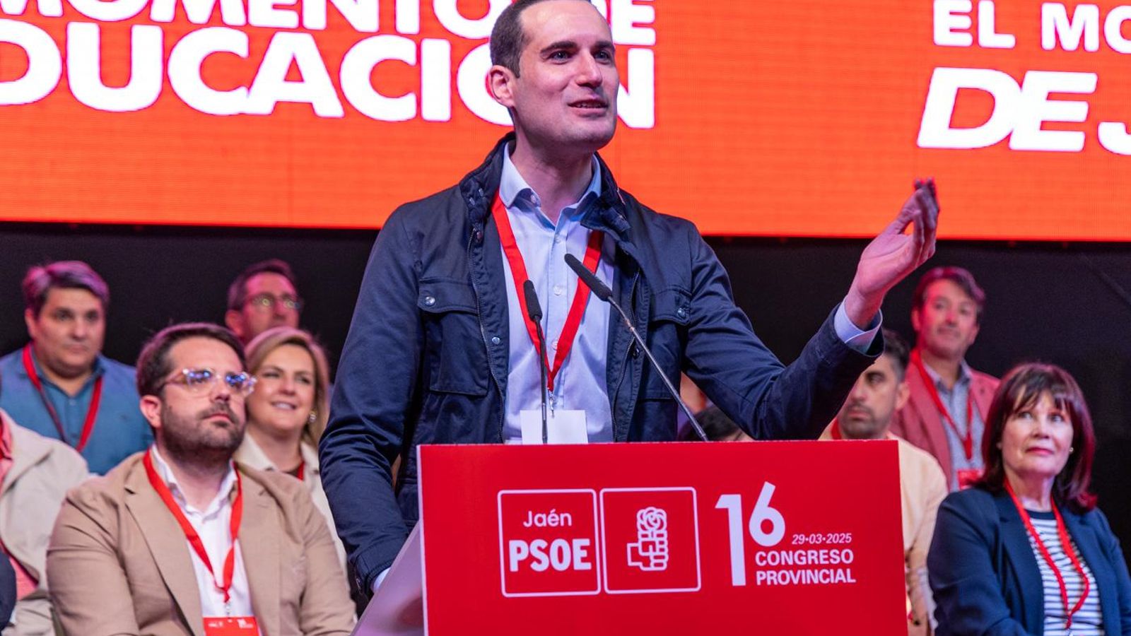 Inauguración del 16º Congreso Provincial del PSOE de Jaén