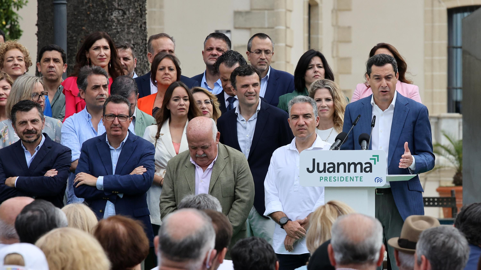 Juanma Moreno en Jerez